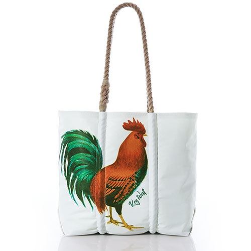Key West Rooster Tote
