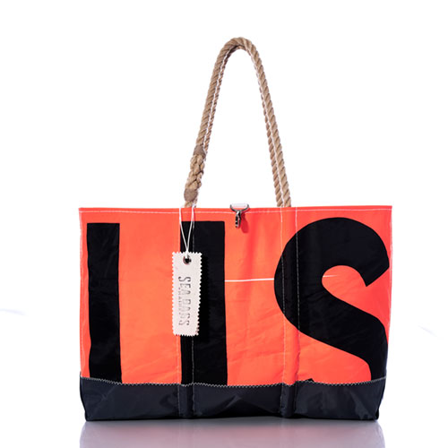 Vintage Neon US Ogunquit Beach Tote