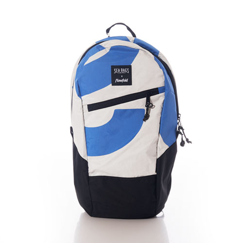 Vintage Crew Blue Striped Insignia Backpack