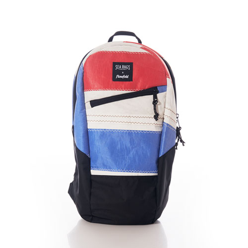 Vintage Crew Red White and Blue Backpack