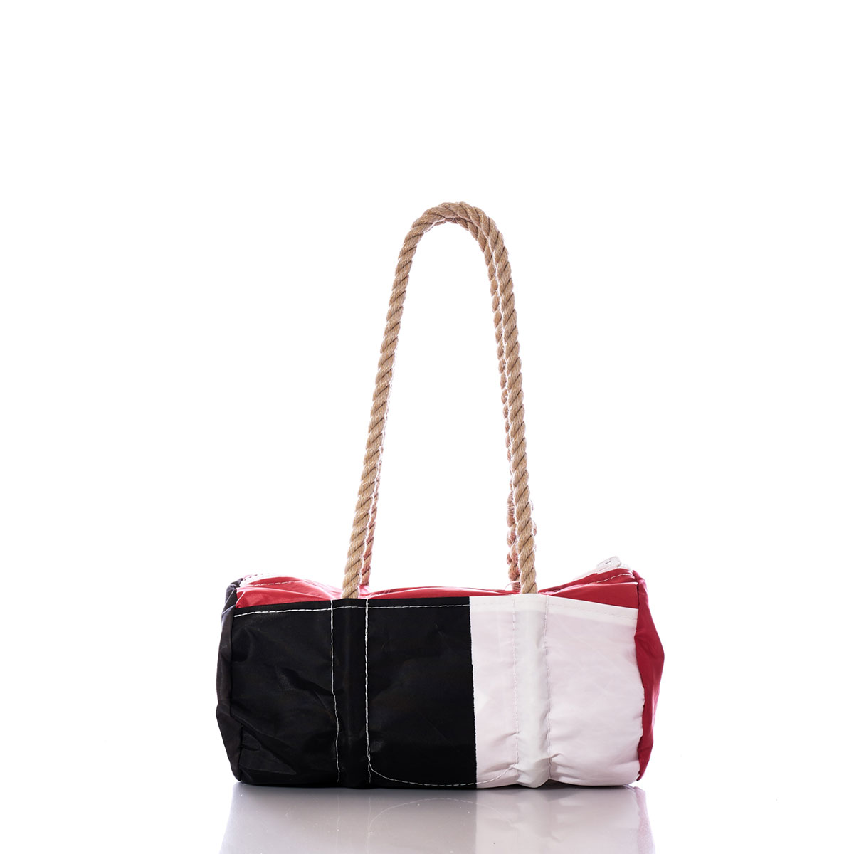 Vintage Red and Black Baguette Bag
