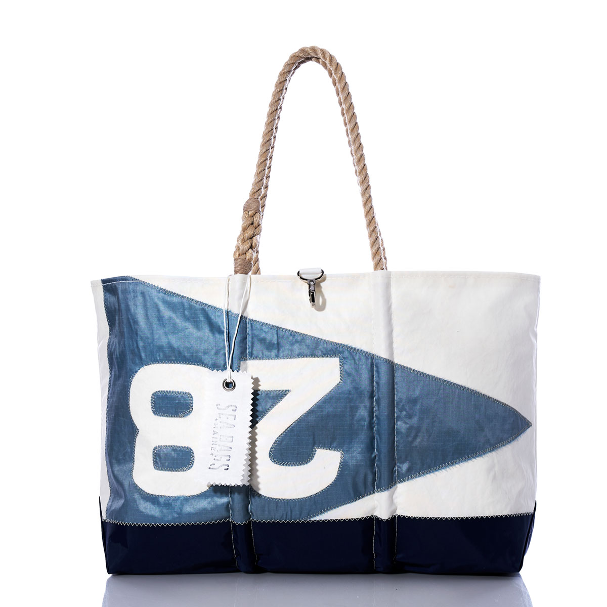 Vintage Blue 28 Ogunquit Beach Tote