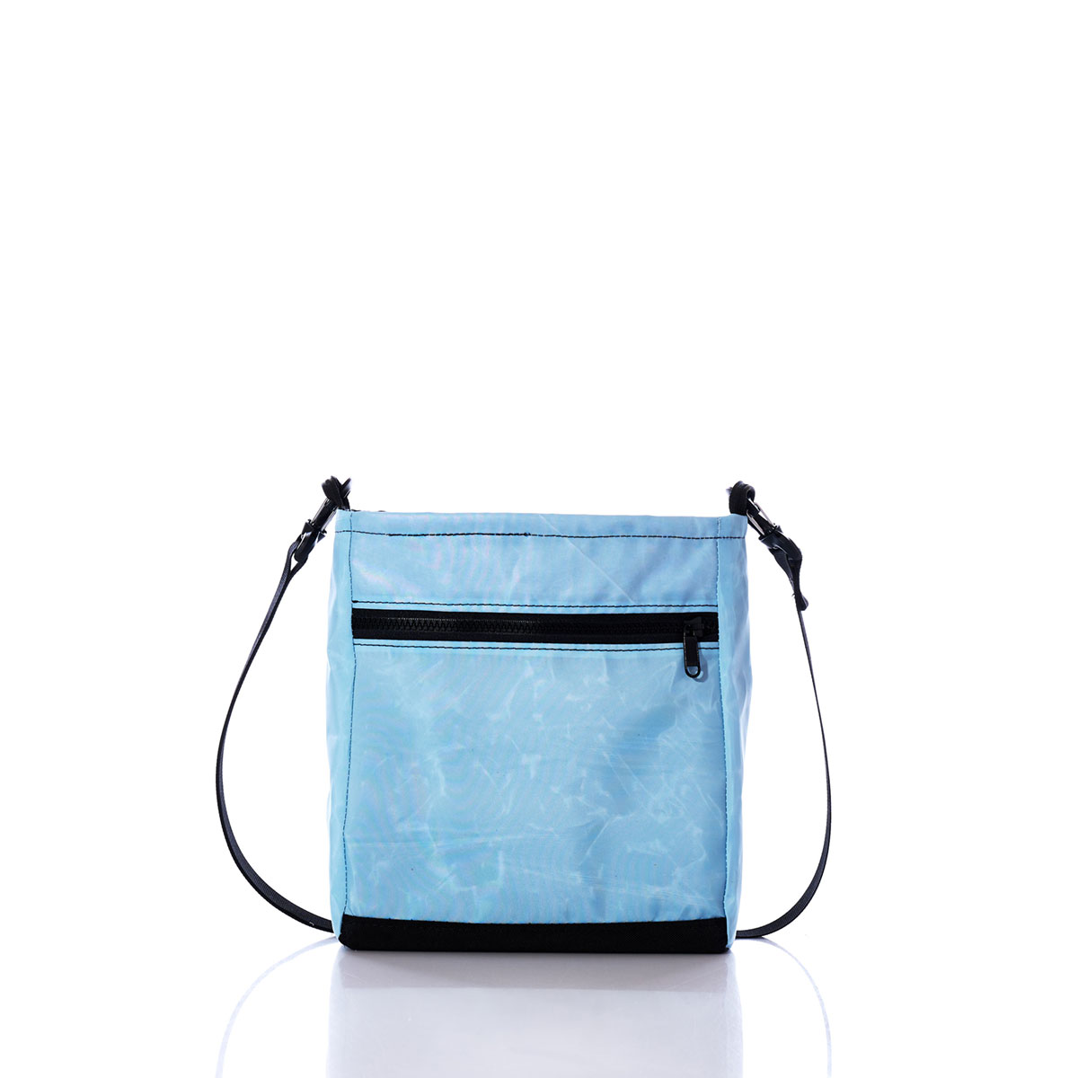 Vintage Pale Blue Small Voyager Crossbody