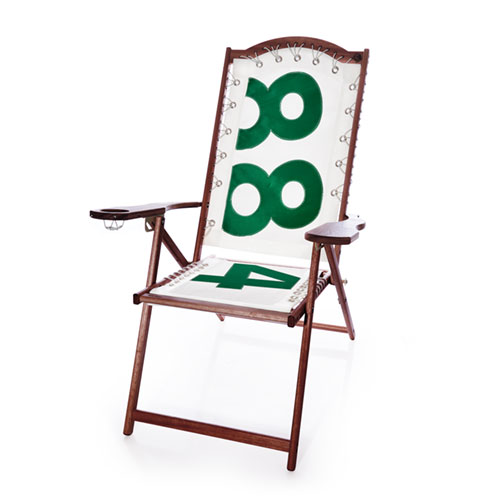 Vintage Green 884 Lounge Chair