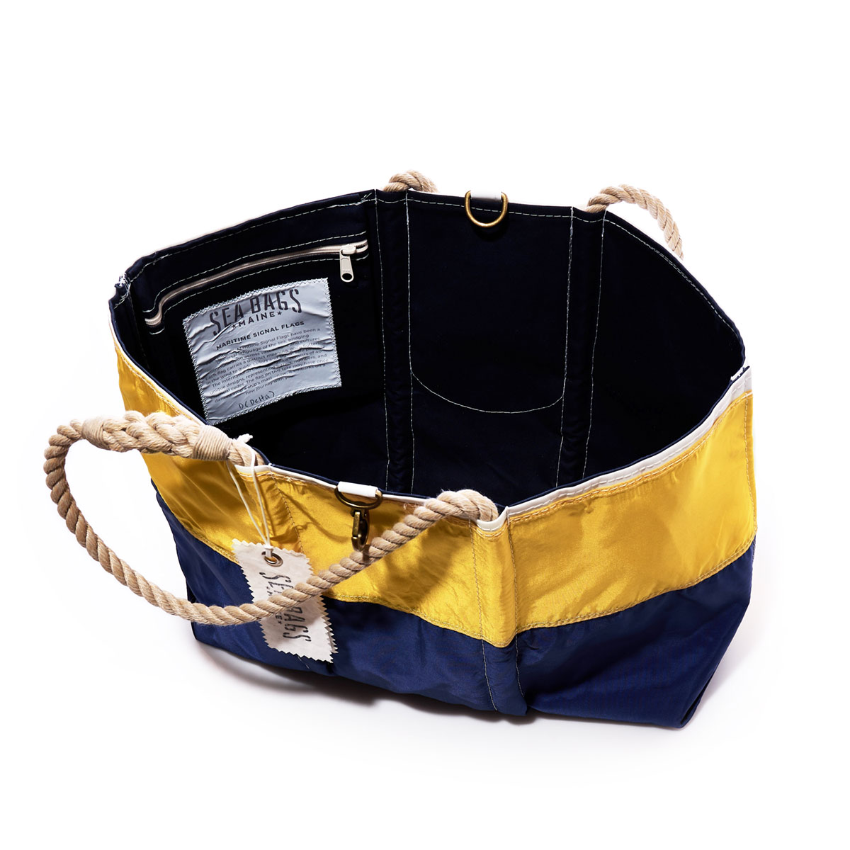Delta Heritage Signal Flag Large Tote