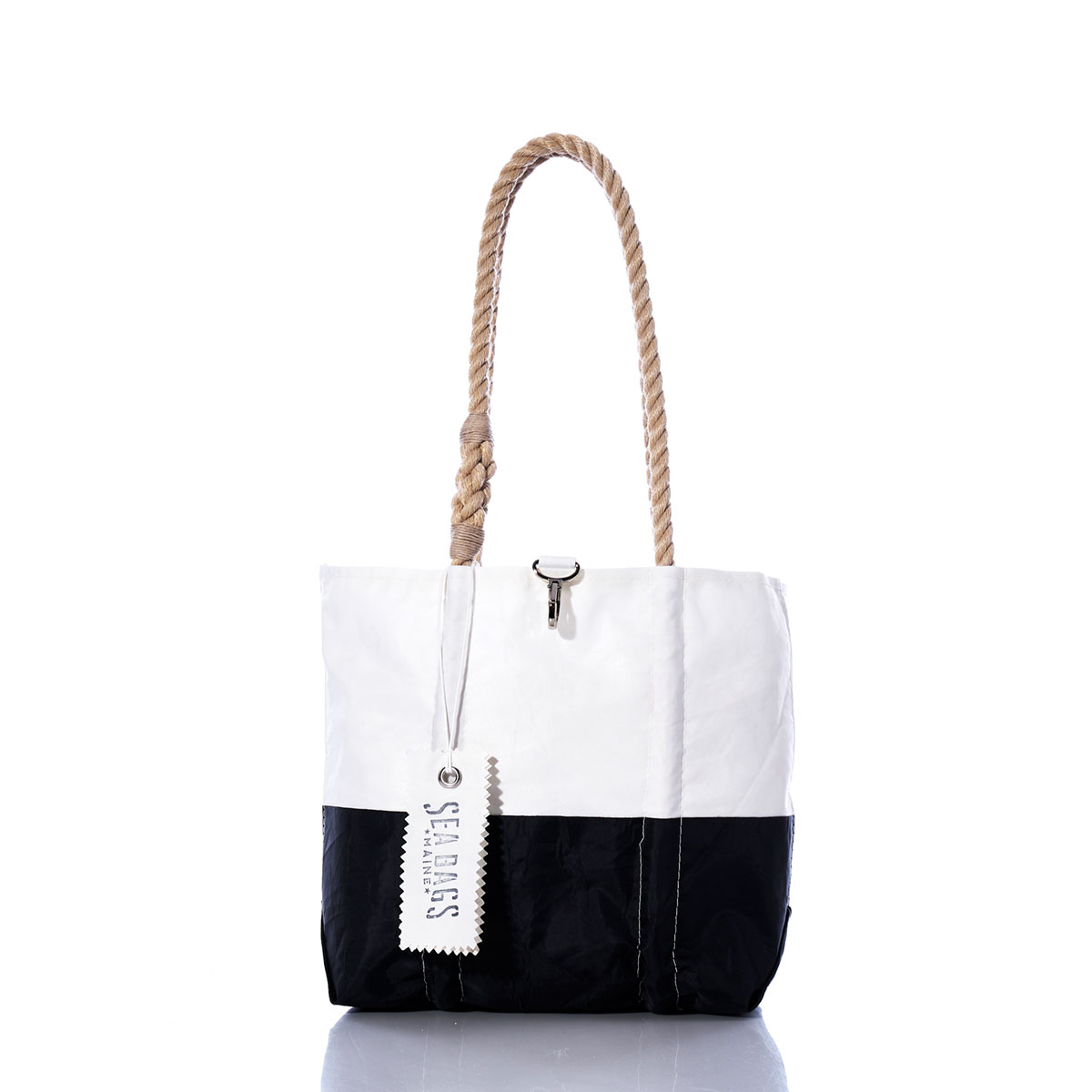 Vintage Black and White Handbag