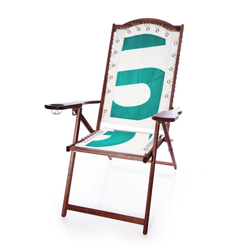 Vintage Green 10 Lounge Chair