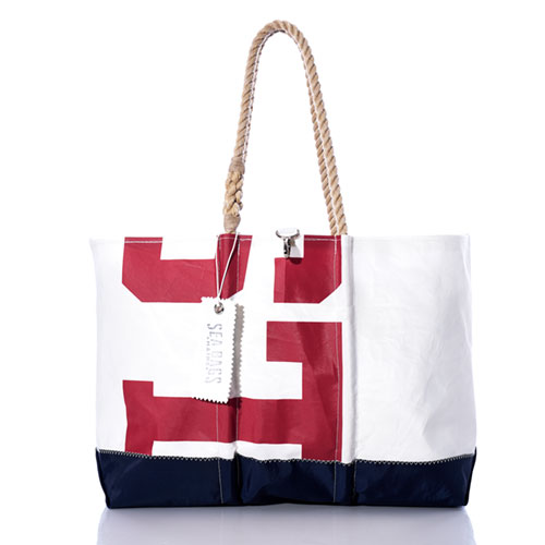 Vintage Red ST Ogunquit Beach Tote