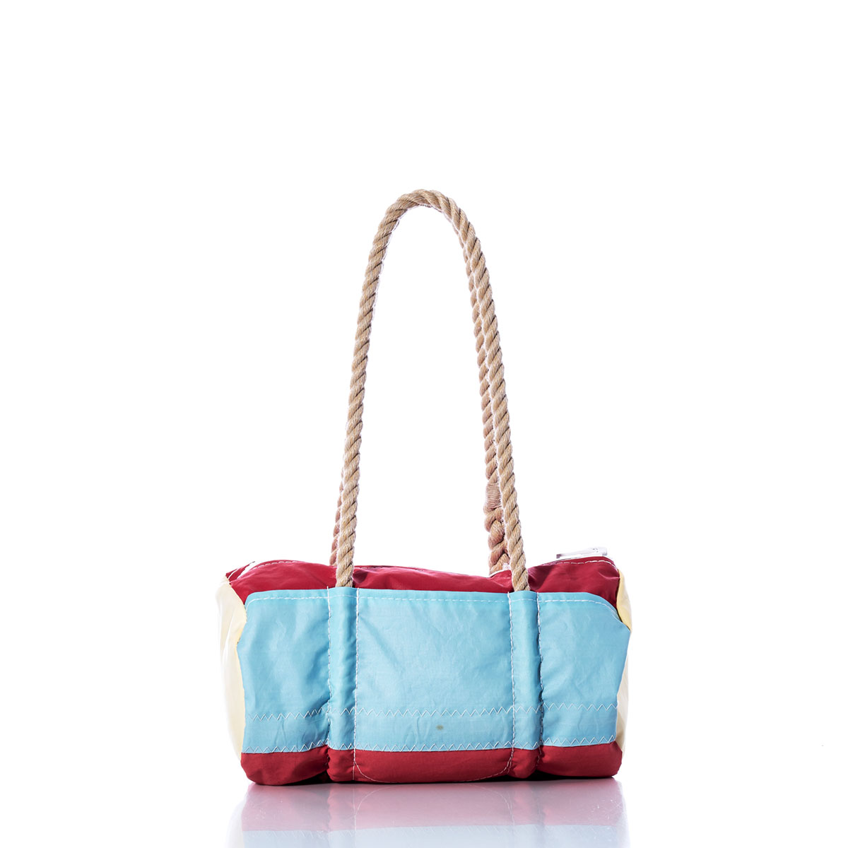 Vintage Rainbow Baguette Bag