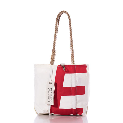Vintage Red E Handbag