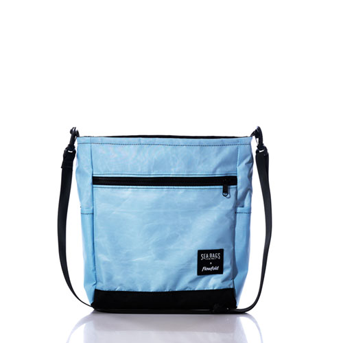 Vintage Pale Blue Medium Voyager Crossbody