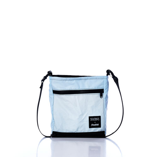 Vintage Light Blue Small Voyager Crew Crossbody