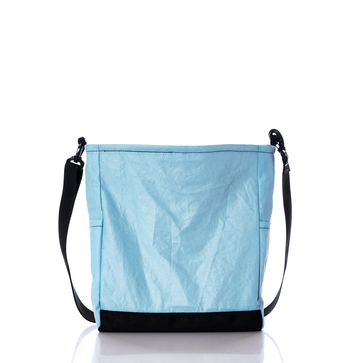 Vintage Aqua and Blue Medium Voyager Crew Crossbody