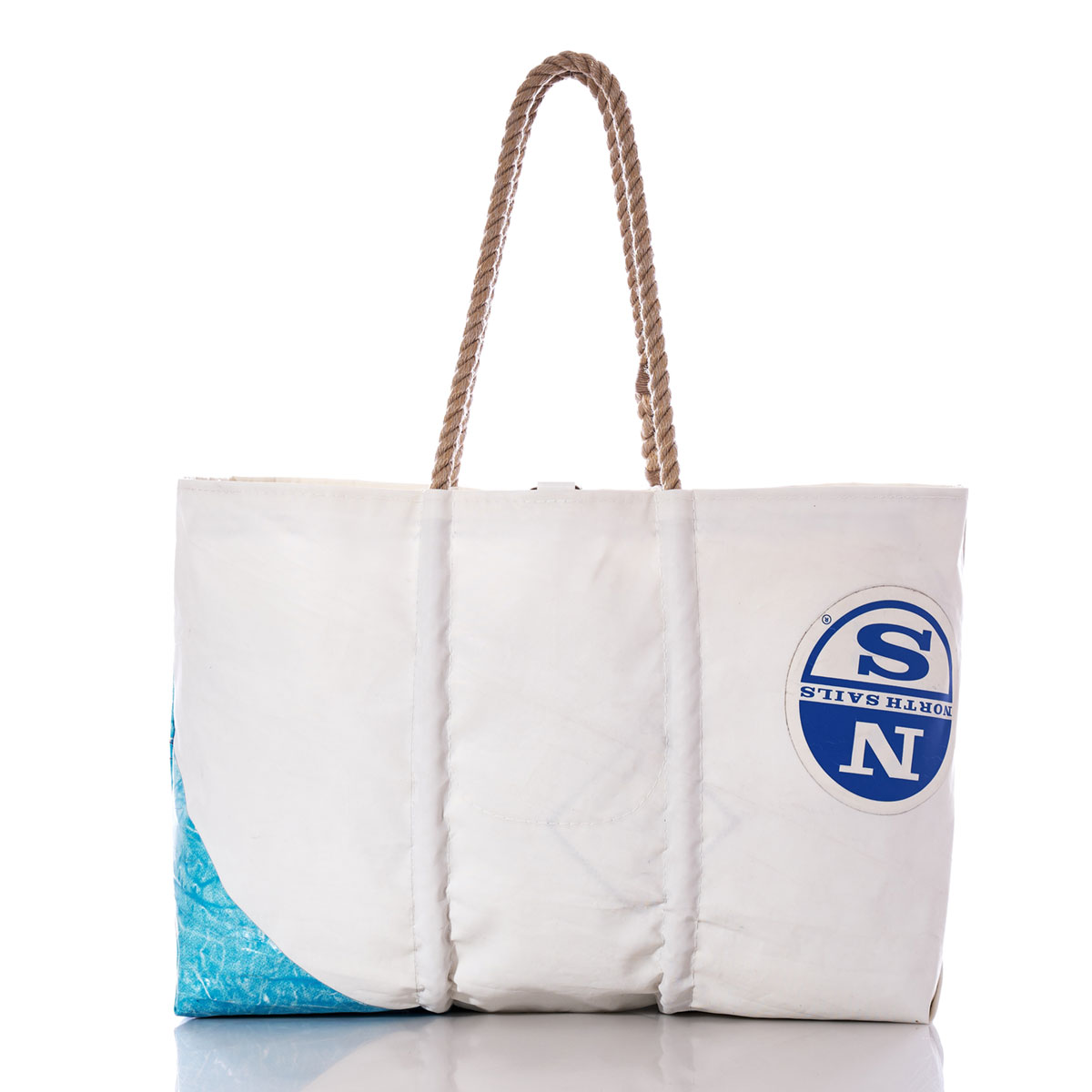 Vintage Wave Graphic Large Tote