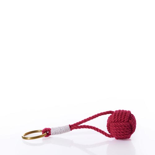 Monkey's Fist Keychain-Red