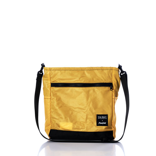 Vintage Yellow Medium Voyager Crew Crossbody