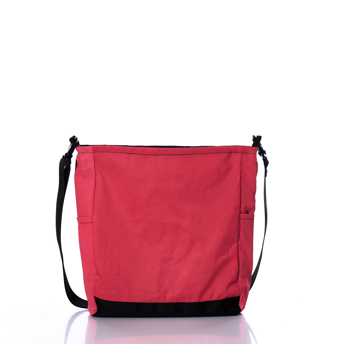 Vintage Red and White Medium Voyager Crew Crossbody