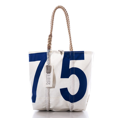 Vintage Blue 75 Medium Tote