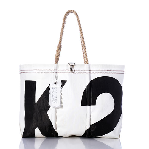 Vintage Black K2 Large Tote