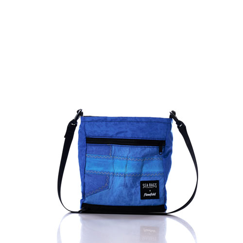 Vintage Blue Small Voyager Crew Crossbody