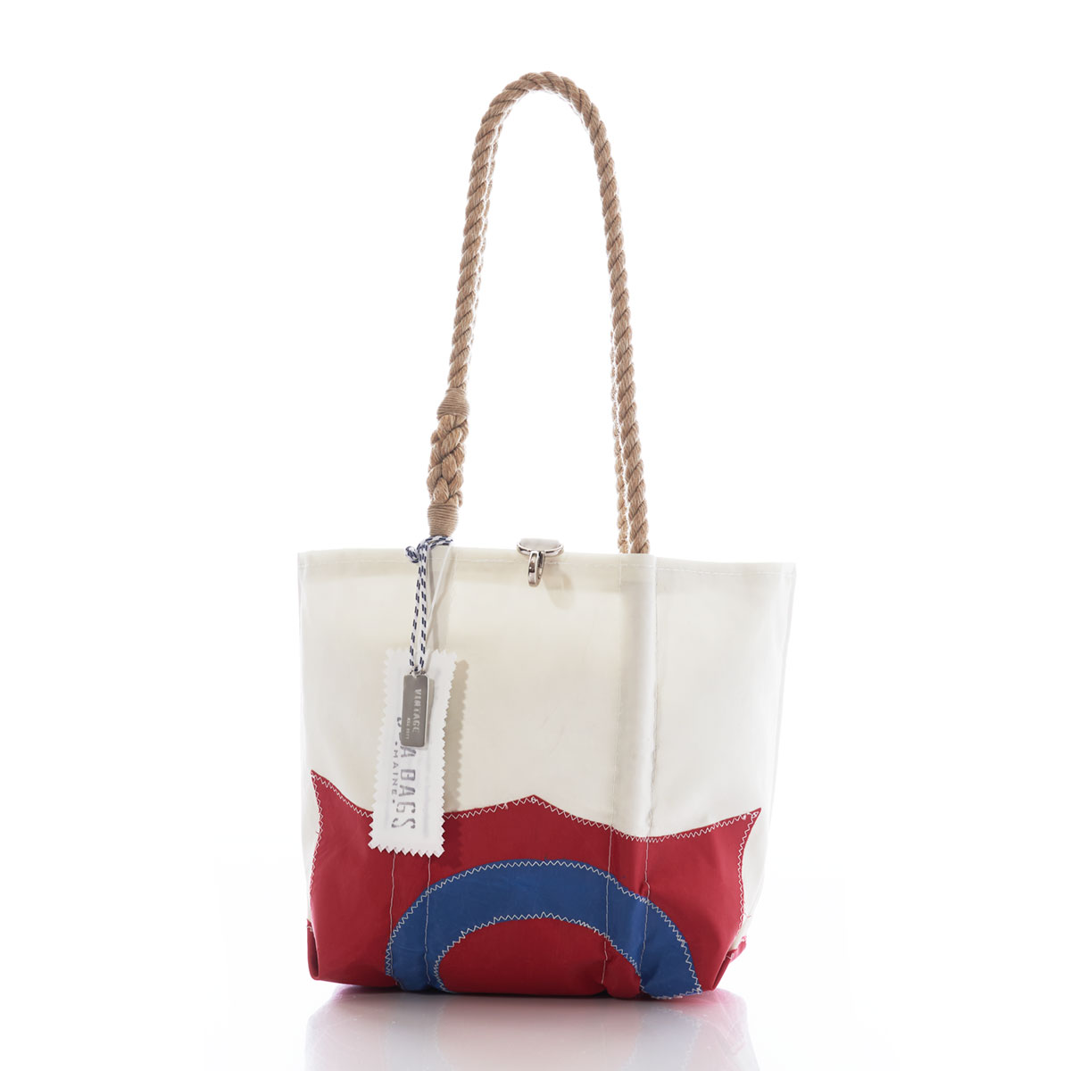 Vintage Red Shield Handbag