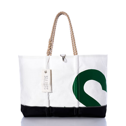 Vintage Green S Ogunquit Beach Tote