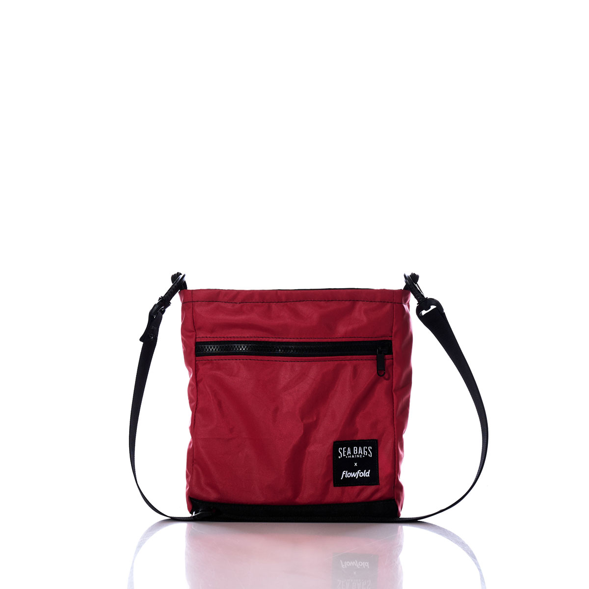 Vintage Red Small Voyager Crew Crossbody