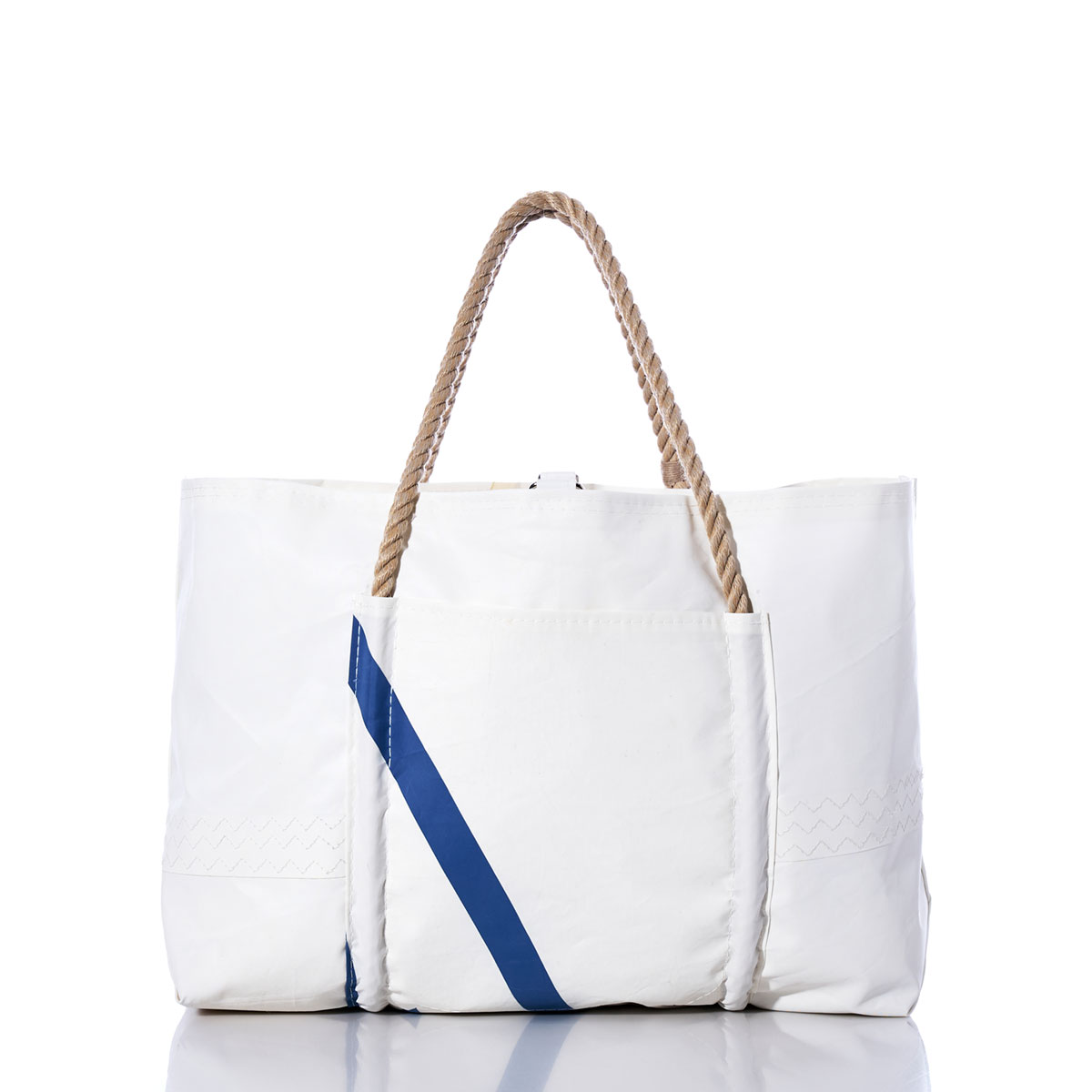 Vintage Coastal Mountain Wharf Tote