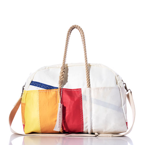 Vintage Rainbow Weekender