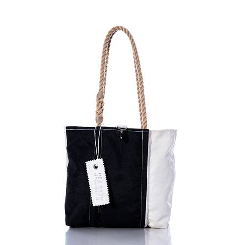 Vintage Black and White Handbag