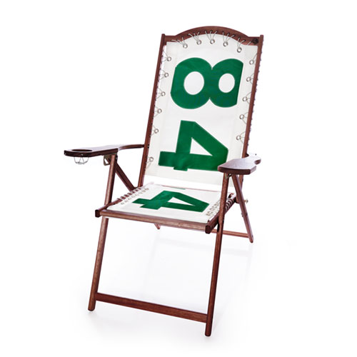 Vintage Green 844 Lounge Chair