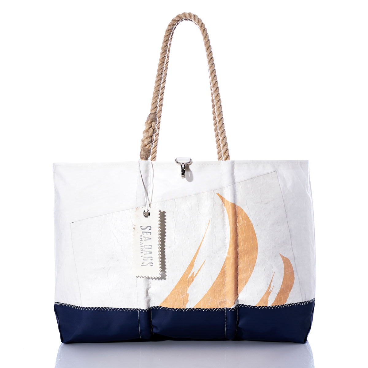 Vintage Faded Graphic Ogunquit Beach Tote