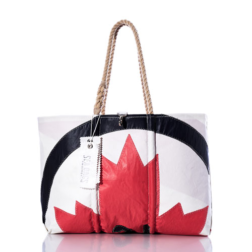 Vintage Maple Leaf Large Tote