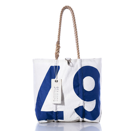 Vintage Blue 67 Medium Tote