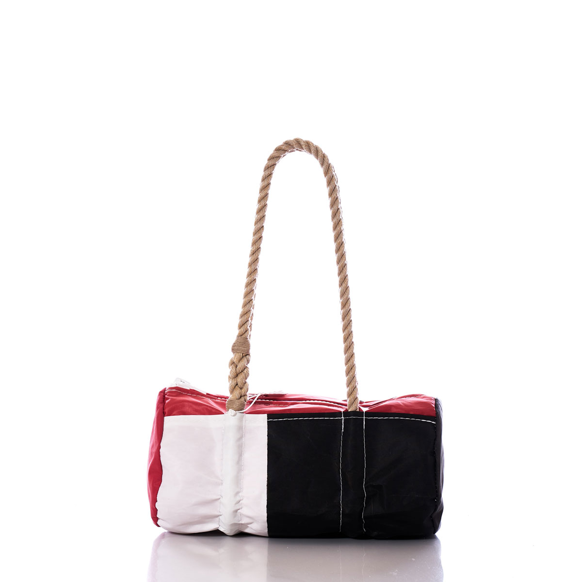 Vintage Red and Black Baguette Bag