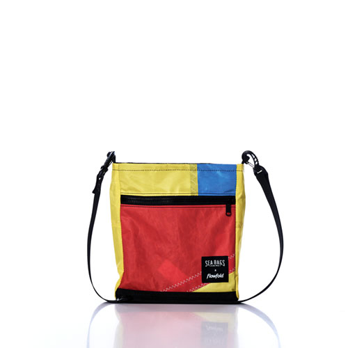 Vintage Multicolor Small Voyager Crew Crossbody
