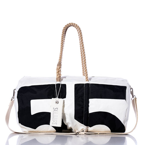 Vintage Black 55 Duffel