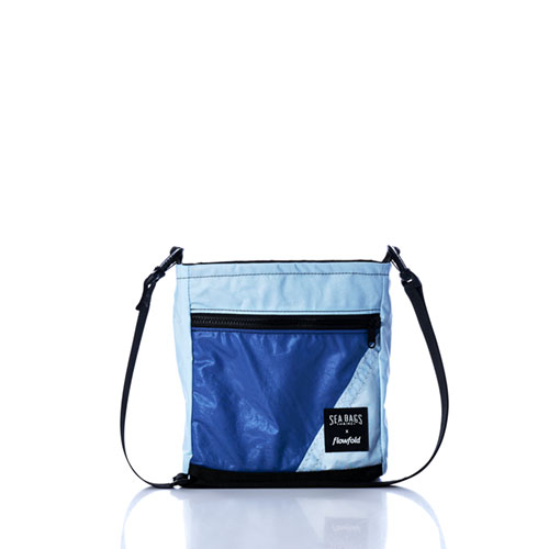 Vintage Blue Small Voyager Crew Crossbody