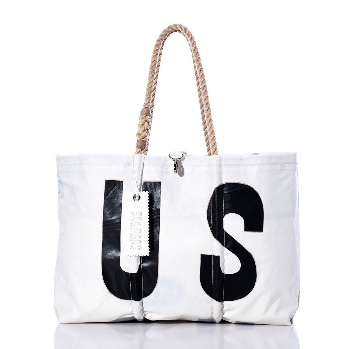 Vintage Black US Large Tote