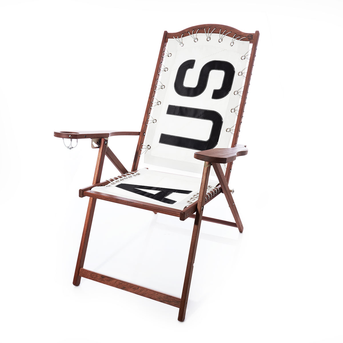 Vintage Black USA Lounge Chair