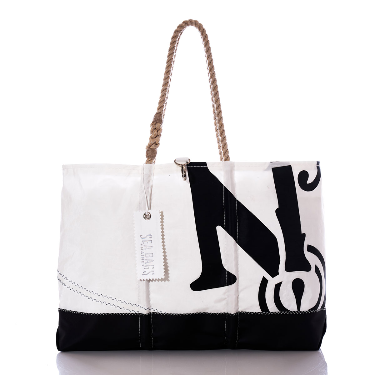 Vintage Black N Ogunquit Beach Tote