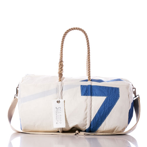 Vintage Blue 7 Duffel