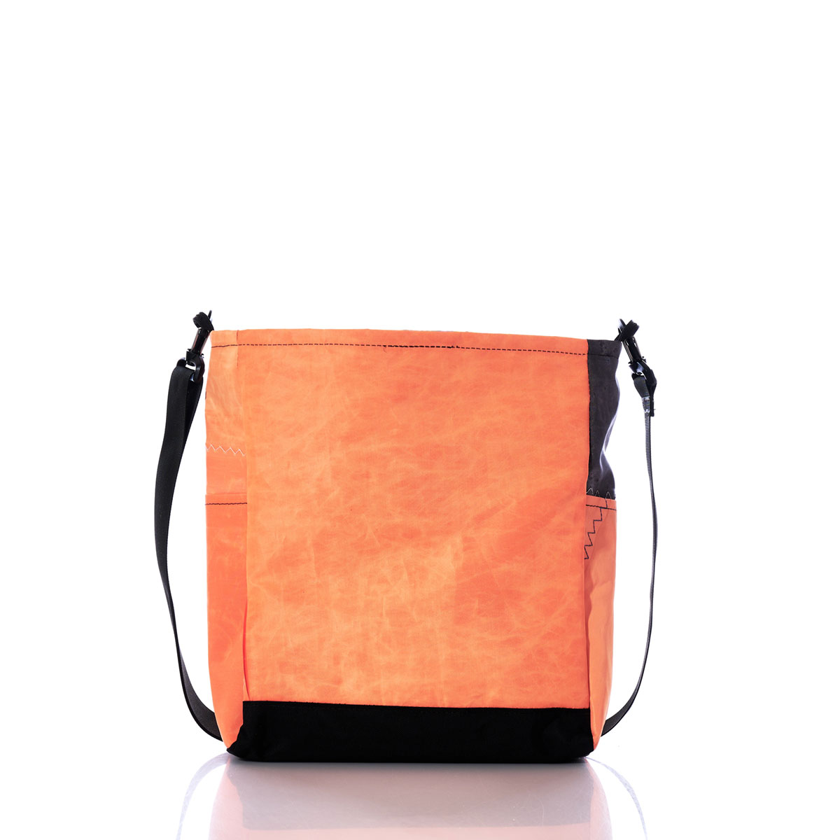 Vintage Orange and Black Medium Voyager Crossbody
