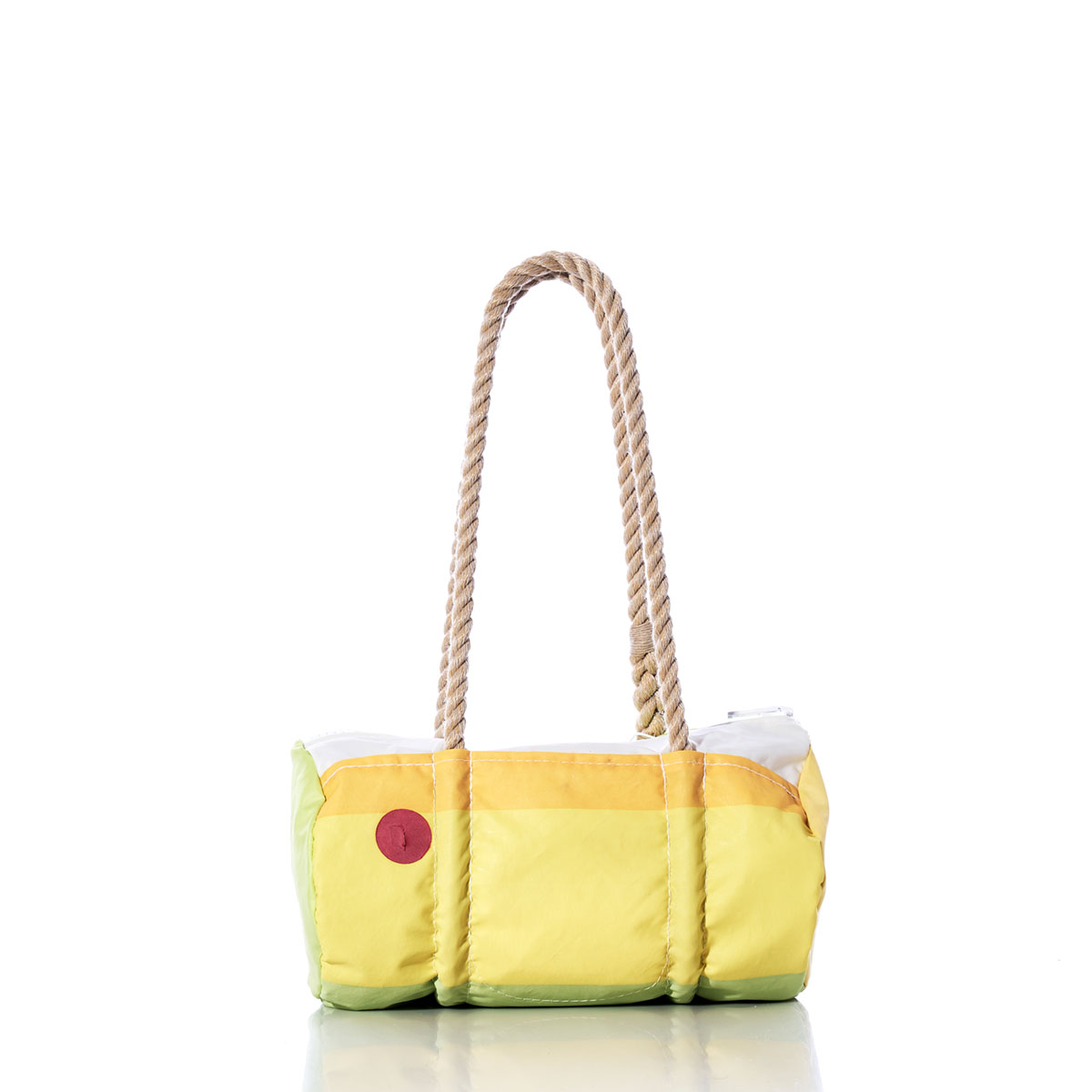 Vintage Rainbow Baguette Bag