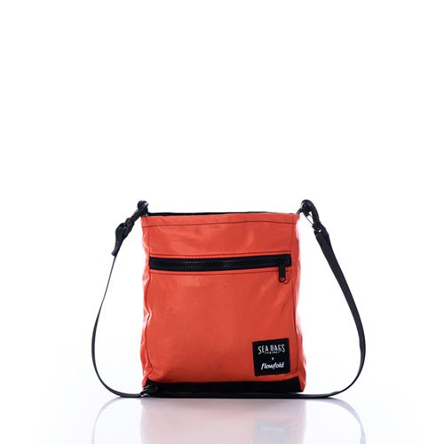 Vintage Orange Small Voyager Crossbody