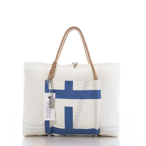 Vintage Blue OFF Wharf Tote