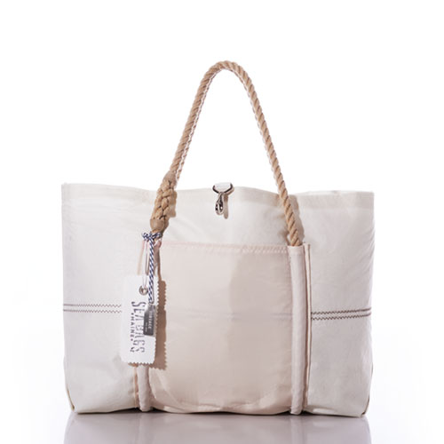 Vintage Orange Wharf Tote