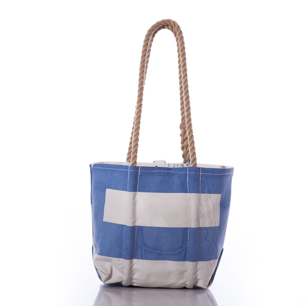Vintage Blue Stripes Handbag
