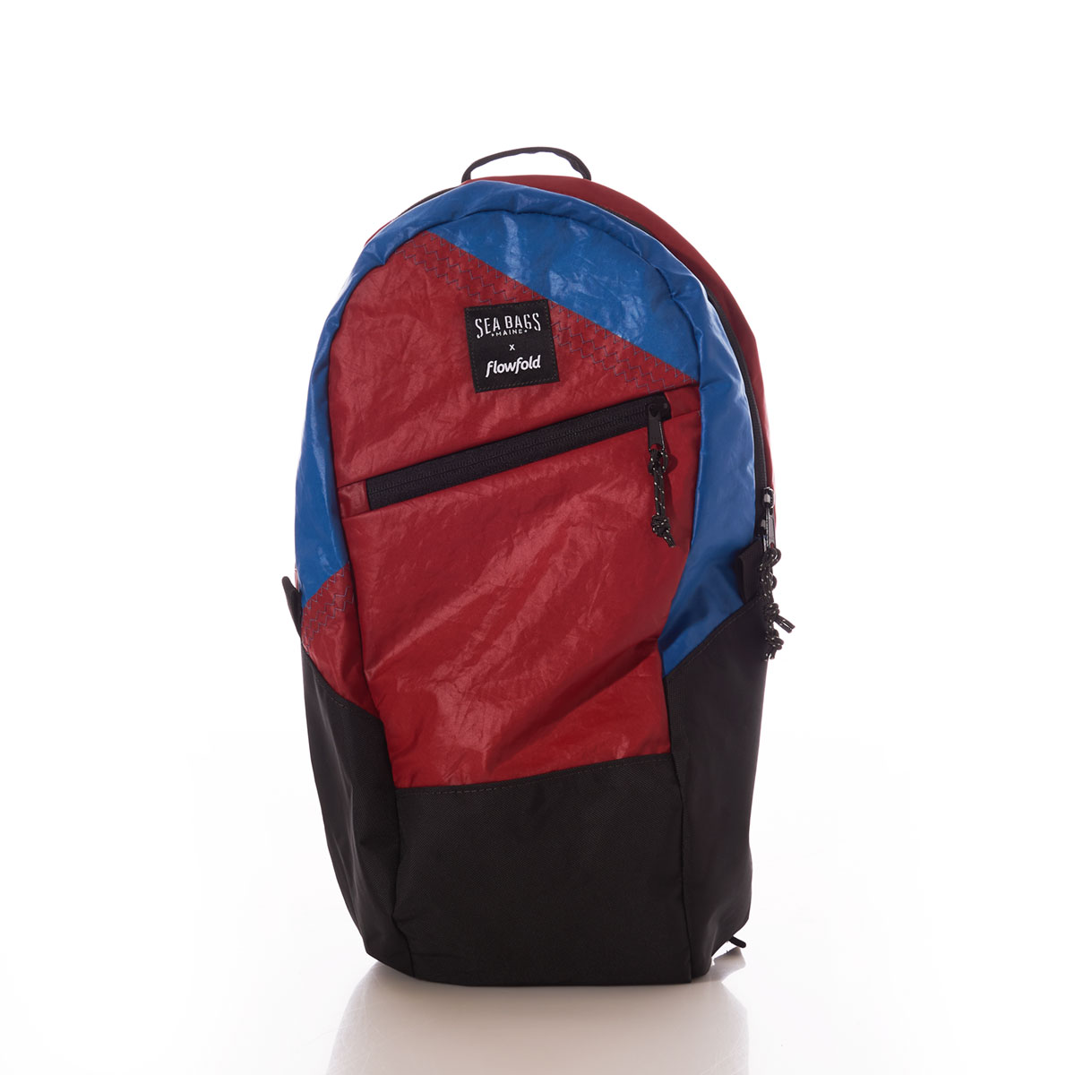 Vintage Crew Multicolor Red and Blue Backpack