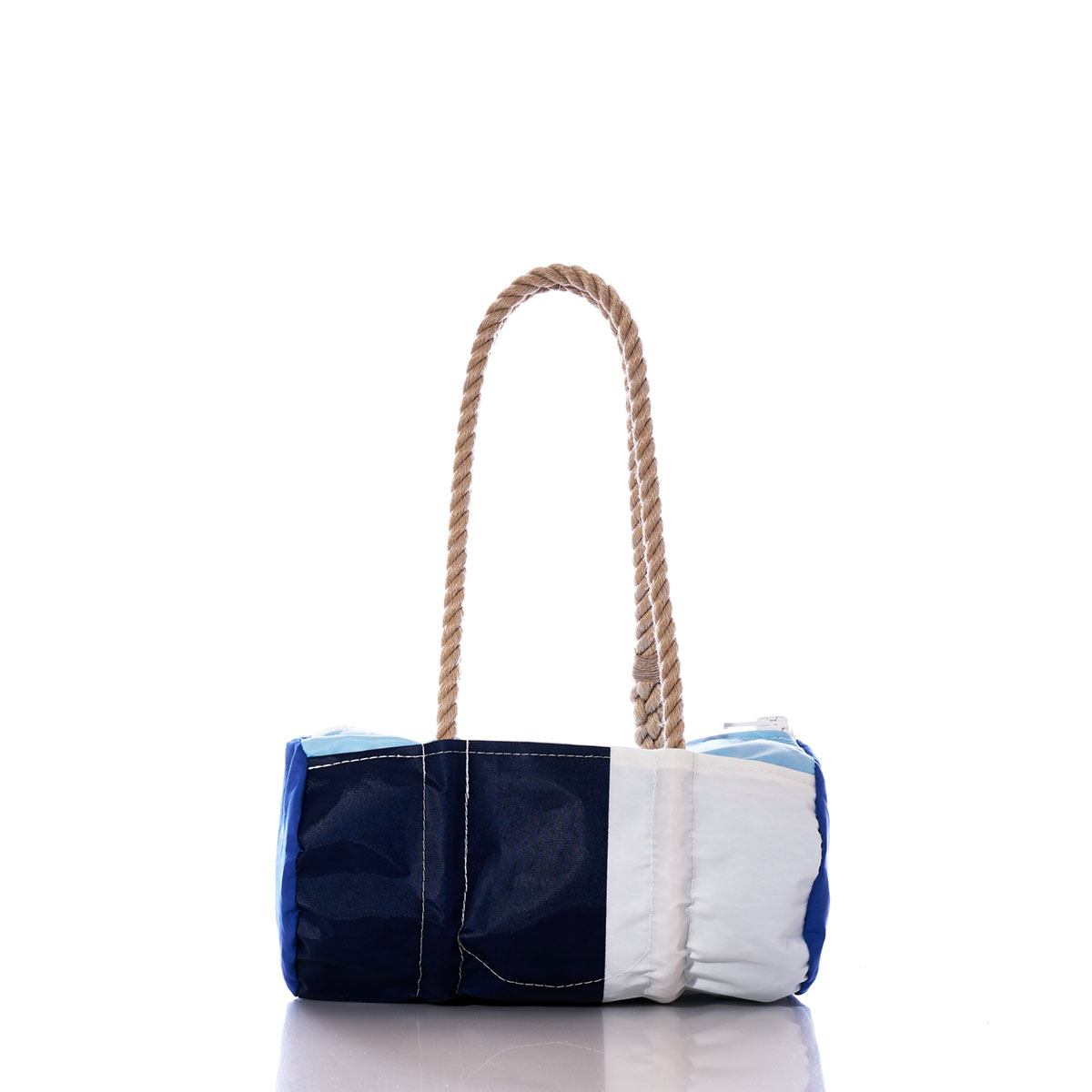 Vintage Blue Baguette Bag